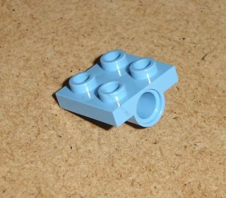 Lego 259620 (2444) destička speciální 2x2, s dírou pro velký pin 1 ks POUŽITÉ