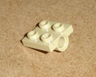 Lego 259630 (2444) destička speciální 2x2, s dírou pro velký pin 1 ks POUŽITÉ