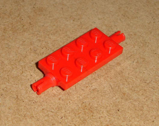 Lego 260720 (30157) destička speciální 2x4 náprava, velký pin 1 ks POUŽITÉ