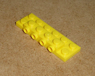 Lego 260985 (87609) destička speciální 2x6x2/3 1 ks POUŽITÉ