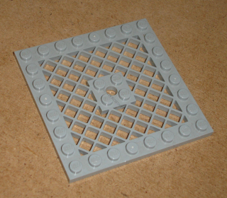 Lego 261970 (4151b) destička speciální 8x8 s mříží 1 ks POUŽITÉ