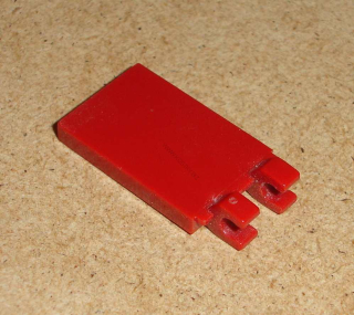 Lego 251007 (30350a) destička hladká speciální 2x3 s klipy 1 ks POUŽITÉ