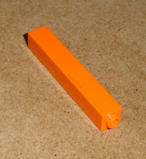 Lego 100540 (2453a) kostka 1x1x5 1 ks POUŽITÉ