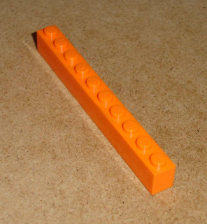 Lego 102830 (6111) kostka 1x10 1 ks POUŽITÉ