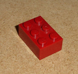 Lego 103765 (3002) kostka 2x3 1 ks POUŽITÉ