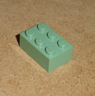 Lego 103825 (3002) kostka 2x3 1 ks POUŽITÉ