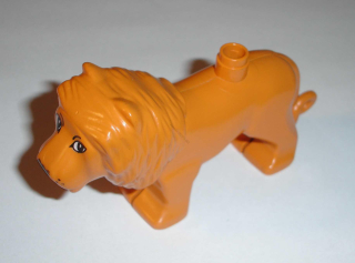 Lego Duplo D00745 (lion02c01pb01) lev, kývací hlava POUŽITÉ