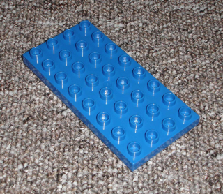 Lego Duplo D20270 (4672) deska 4x8 modrá POUŽITÉ