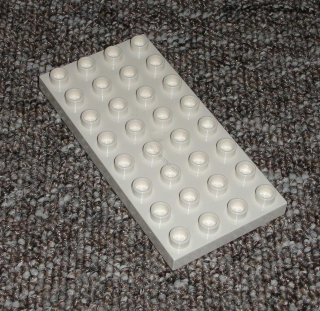 Lego Duplo D20292 (4672) deska 4x8 bílá POUŽITÉ