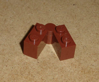Lego 660151 (3830c01, 3830, 3831) panty kostka 1x4 (dvě části) 1 ks POUŽITÉ