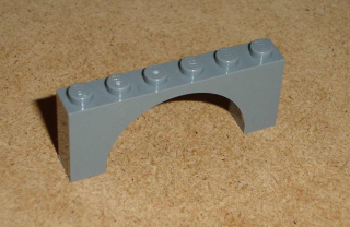 Lego 421865 (12939) mostový oblouk 1x6x2 1 ks POUŽITÉ