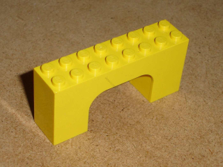 Lego 422550 (4743) mostový oblouk 2x8x3 1 ks POUŽITÉ