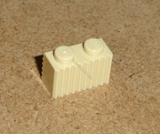 Lego 151715 (2877) kostky žebrované 1 ks POUŽITÉ