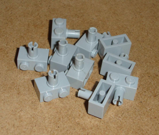 Lego 152035-X (2458, 44865) kostky s pinem 10 ks POUŽITÉ