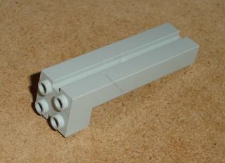 Lego 153540 (6056) kostka s drážkou 1 ks POUŽITÉ