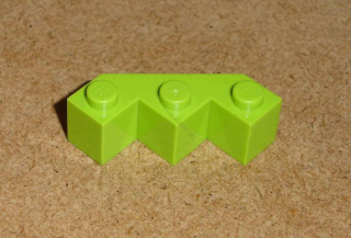 Lego 154535 (2462) speciální kostka facet 1 ks POUŽITÉ