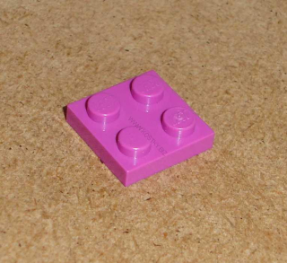 Lego 202025 (3022) destička, podložka 2x2 1 ks POUŽITÉ