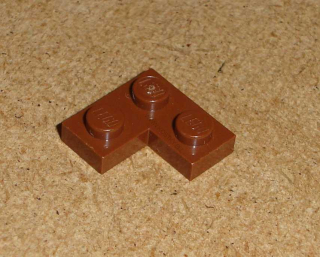 Lego 202150 (2420) destička 2x2 rohová 1 ks POUŽITÉ