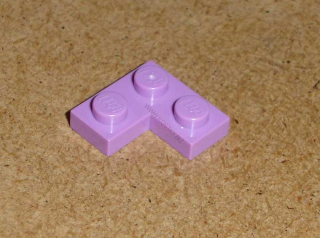Lego 202240 (2420) destička 2x2 rohová 1 ks POUŽITÉ