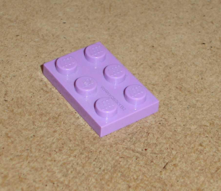 Lego 202460 (3021) destička, podložka 2x3 1 ks POUŽITÉ
