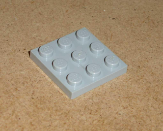 Lego 203765 (11212) destička, podložka 3x3 1 ks POUŽITÉ