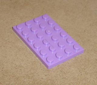 Lego 204230 (3032) destička, podložka 4x6 1 ks POUŽITÉ