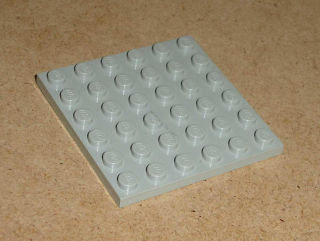 Lego 204910 (3958) destička, podložka 6x6 1 ks POUŽITÉ
