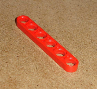 Lego 523530 (32063) technic rameno 1x6 1 ks POUŽITÉ