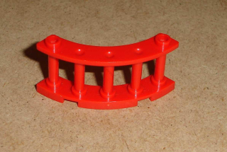 Lego 425590 (30056) plot, zábradlí zahnuté 4x4x2 1 ks POUŽITÉ