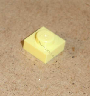 Lego 200025 (3024) destička, podložka 1x1 1 ks POUŽITÉ