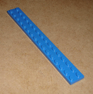 Lego 203595 (4282) destička, podložka 2x16 1 ks POUŽITÉ