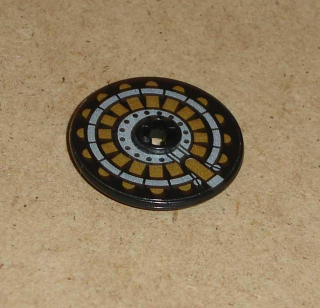 Lego 517122 (2723pb043) technic disk s nálepkou 1 ks POUŽITÉ