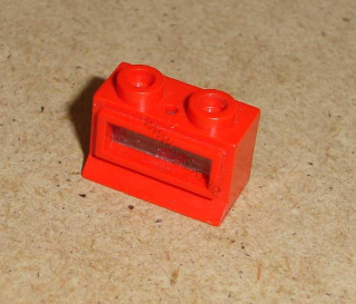 Lego 400538 (27bc01) okno 1x2x1 se sklem 1 ks POUŽITÉ