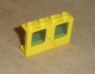 Lego 400722-2 (61345, 60601) okno 1x4x2 letadlo se sklem POUŽITÉ