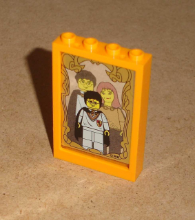 Lego 400767-2 (2493, 2494pb09) okno 1x4x5 Harry Potter 1 ks POUŽITÉ