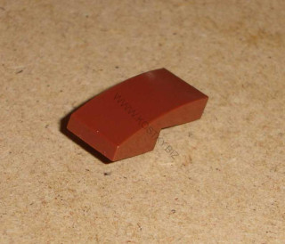 Lego 718205 (11477) šikmá, zakulacená 2x1 1 ks POUŽITÉ