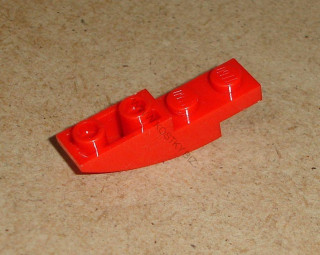 Lego 721120 (13547) šikmá, zakulacená 4x1 1 ks POUŽITÉ