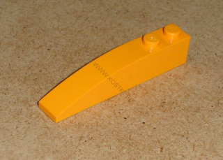 Lego 701285 (42022) šikmá, zakulacená 6x1 1 ks POUŽITÉ