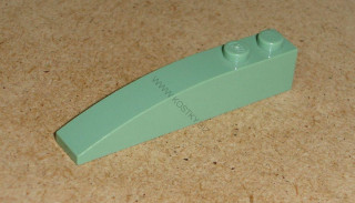Lego 721930 (42022) šikmá, zakulacená 6x1 1 ks POUŽITÉ