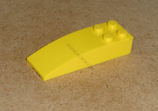 Lego 701327 (44126) šikmá, zakulacená 6x2 1 ks POUŽITÉ