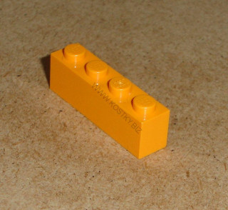 Lego 102000 (3010) kostka 1x4 1 ks POUŽITÉ