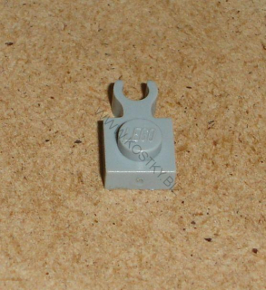 Lego 250167 (4085a) destička speciální 1x1 s klipem (barva více do tmava) 1 ks POUŽITÉ