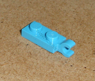 Lego 257410 (63868) destička speciální 1x2, klip 1 ks POUŽITÉ