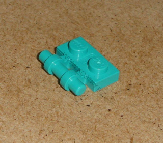 Lego 257135 (2540) destička speciální 1x2, tyč (držák) 1 ks POUŽITÉ