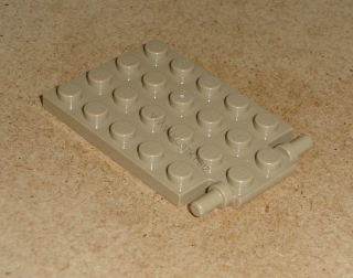 Lego 261525 (92099) destička speciální 4x6 1 ks POUŽITÉ
