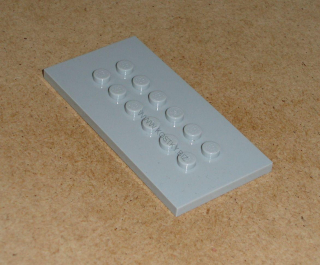 Lego 261550 (6576) destička speciální 4x8 1 ks POUŽITÉ