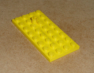 Lego 261580 (967) destička speciální 4x8 s pinem pro návěs 1 ks POUŽITÉ