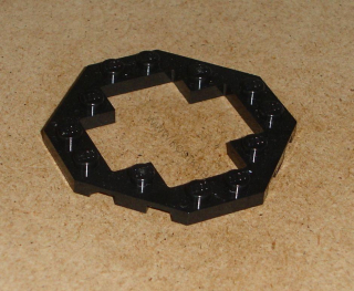 Lego 261645 (30062) destička speciální 8x8 octagonal s otevřeným středem 1 ks POUŽITÉ
