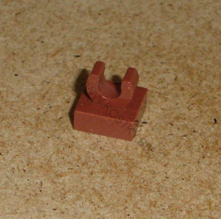 Lego 265205 (15712) destička hladká speciální 1x1 s klipem 1 ks POUŽITÉ