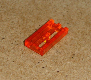 Lego 265515 (2412b) destička hladká speciální 1x2 mřížka 1 ks POUŽITÉ